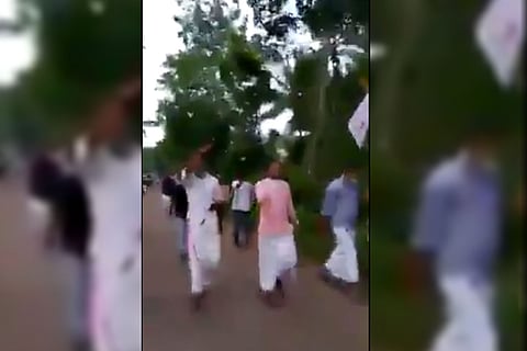 DYFI raise murderous slogans against Congress