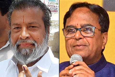 The senior congress leaders who protested outside the headquarters