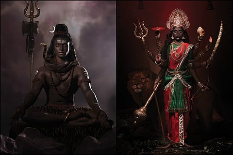 Dark is divine: Chennai duo’s photo series reimagines gods with dark skin