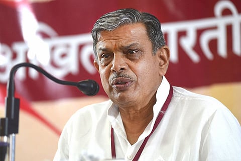 RSS leader Dattatreya Hosabale