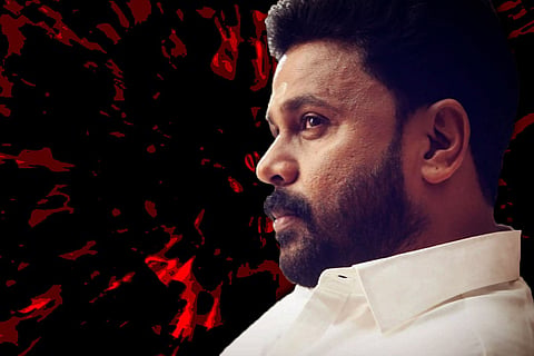 Dileep in red background