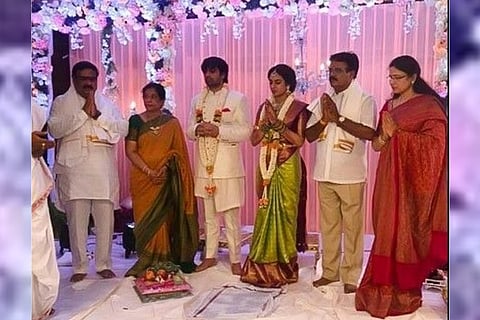 ‘Saaho’ director Sujeeth Reddy gets engaged to Pravalika in Hyderabad
