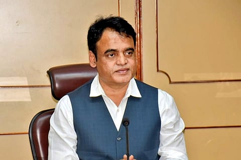 Karnataka Higher Education Minister and Malleswaram BJP candidate, CN Ashwathnarayan