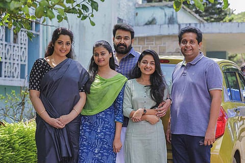 Still from the shooting set of Drishyam 2