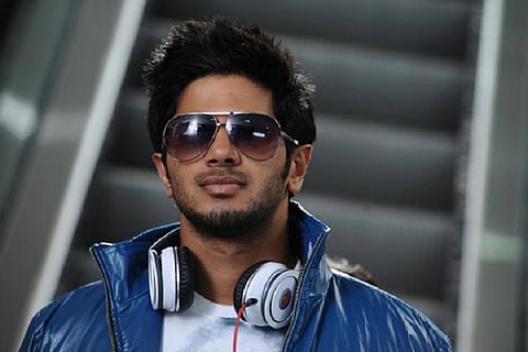 Dulquer Salmaan at 'Jomonte Suvisheshangal' premiere in Dubai