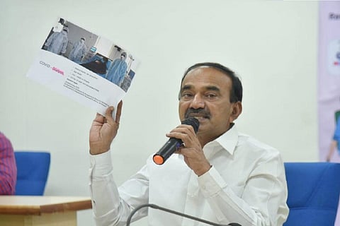 Telangana Health Minister Eatala Rajender