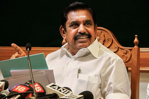 Chief Minister Edappadi K Palaniswami