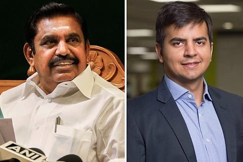 TN CM EPS & Ola CEO Bhavish Aggarwal