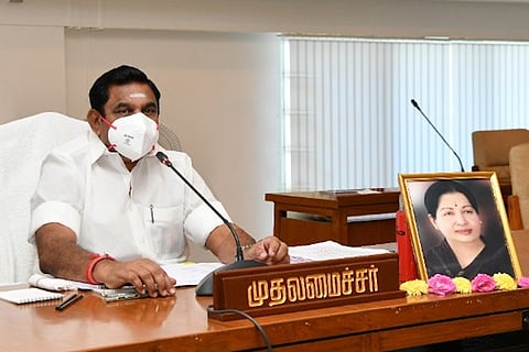 A file photo of TN Chief Minister Edappadi K Palaniswami