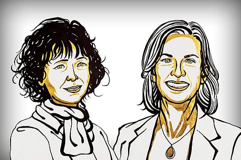 Emmanuelle Charpentier and Jennifer A Doudna