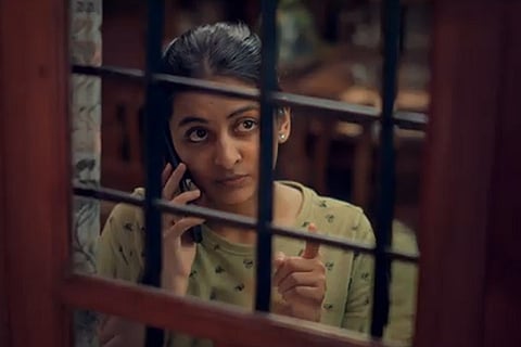Esther Anil in film against domestic violence