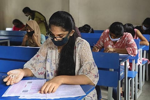 K-CET 2020: 57 students infected with coronavirus write exam in separate rooms
