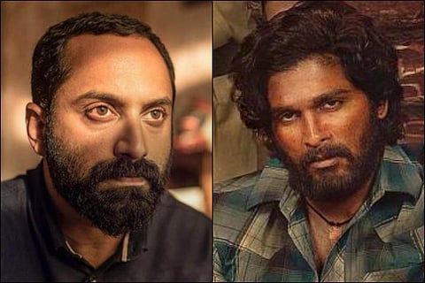 Fahadu Faasil and Allu Arjun