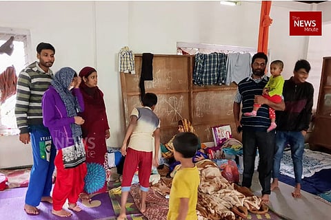 How 40 people from a Kodagu village trekked 9 hours to reach a relief camp
