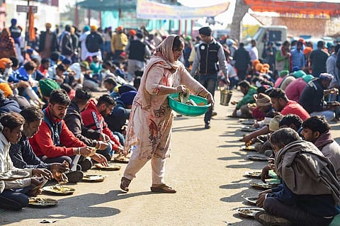 farmer protests in New Delhi
