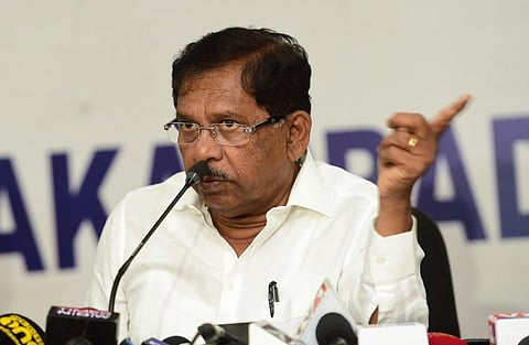 Karnataka Home Minister G Parameshwara