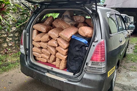 203 kg ganja seized in Thiruvananthapuram