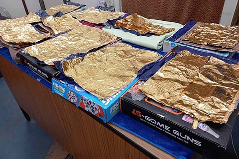Gold seized