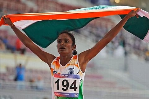 Asian Athletics C’ships: Gomathi Marimuthu bags 800m gold, Tejinderpal wins shot put