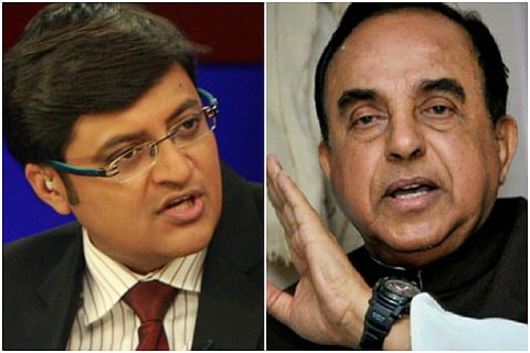 Arnab concedes, renames 'Republic' as 'Republic TV' after Swamy points out legal flaw
