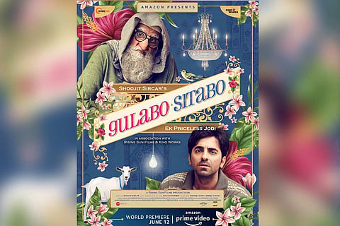Gulabo Sitabo film poster