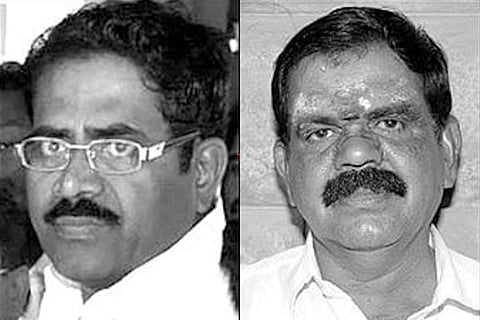 Collage of TN gang rivals VK Gurusamy and M Rajapandian
