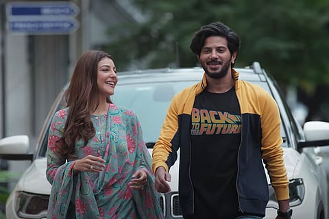 Dulquer Salmaan and Kajal Aggarwal in Hey! Sinamika trailer