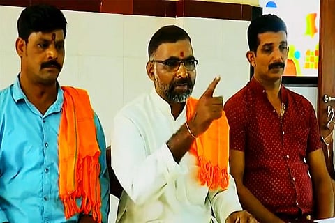 Hindu Maha Sabha press conference held over Mysuru temple demolition