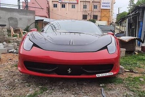 Ferrari stolen in Hyderabad