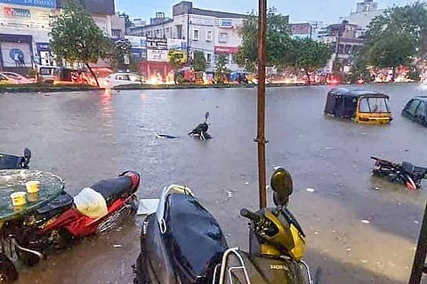 The IMD has also issued a yellow alert for October 14 and 15, predicting thunderstorms, lightning and rain.
