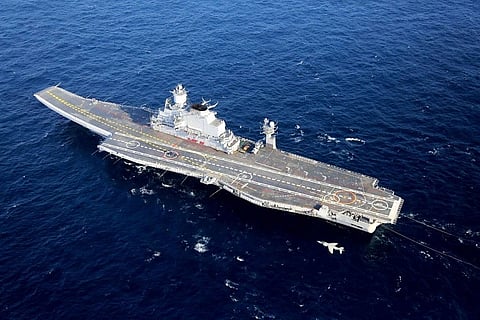 Fire onboard INS Vikramaditya, one naval officer killed in firefighting ops
