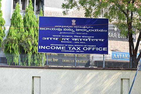 File image of the Income Tax Office in Delhi