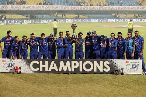 India rise to the top of ODI rankings with thumping 3-0 series win over New Zealand