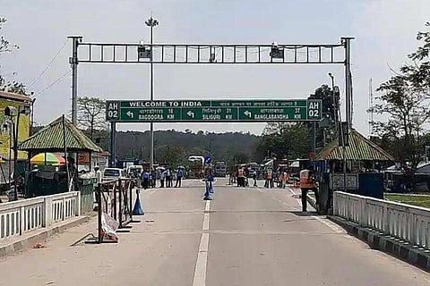 India nepal border shoot