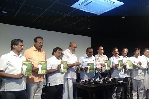 ‘100 pc loan waiver to farmers’: JD(S) releases manifesto 5 days ahead of polls
