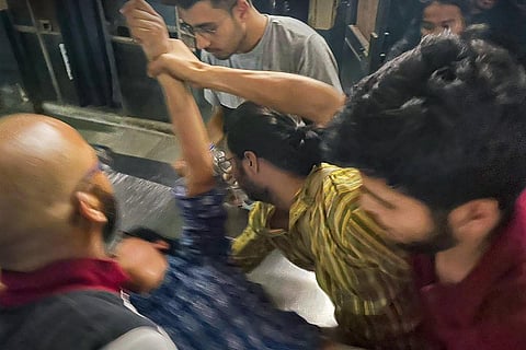 JNU clash between students