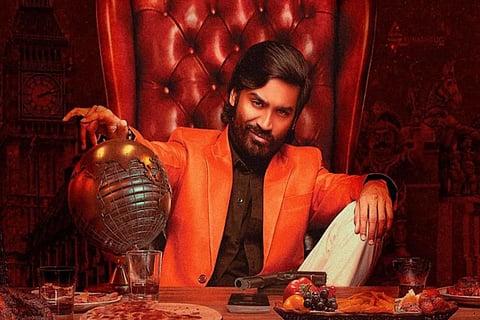 Dhanush seen in poster of Jagame Thandhiram