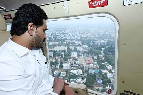 Jagan seeks Rs 1000 cr interim relief from Union govt for Andhra floods