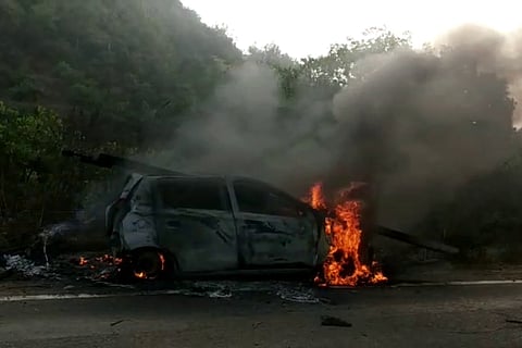 Jaggampeta car accident