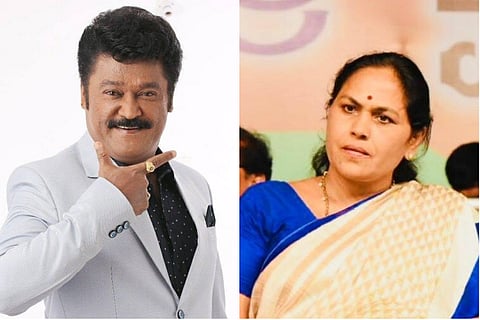 Disappointment for Shobha Karandlaje: BJP gives actor Jaggesh ticket to Yeshvanthpur