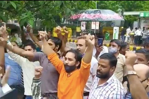 The rally at Jantar Mantar held on August 8