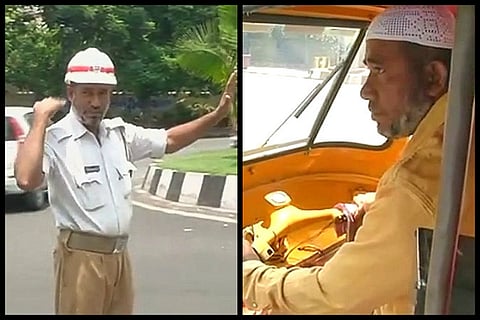 This Hyd traffic home guard’s resolve to educate his daughters has him driving an auto by night