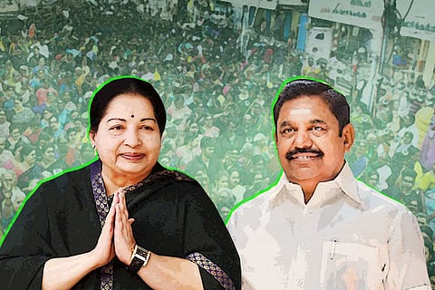 Jayalalithaa and EPS