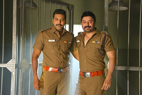 "Bogan" will see Arvind Swamy and Jayam Ravi in lead roles