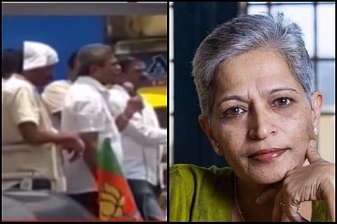 If Gauri Lankesh had not written against RSS, would she be alive asks Karnataka BJP MLA
