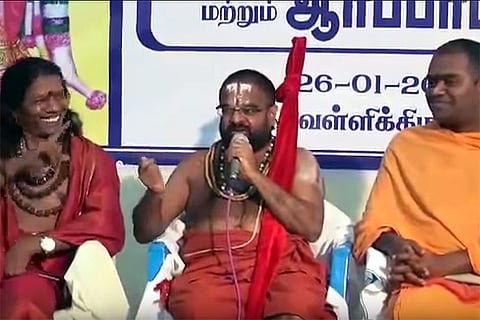 Angry reactions, hilarious memes after jeeyar’s ‘soda bottle’ threat against Vairamuthu