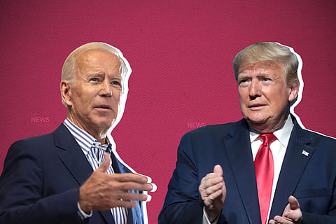 Donald Trump and Joe Biden