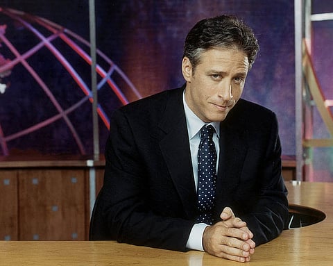 You had me at hello: how Jon Stewart’s first episode gave birth to his brand of satire