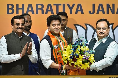 'Cong not the same as it was': Jyotiraditya Scindia says as he joins BJP