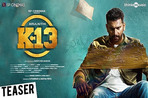 Watch: Arulnithi and Shraddha's 'K13' trailer looks exciting
